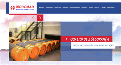 Desktop Screenshot of grupohidromar.com.br