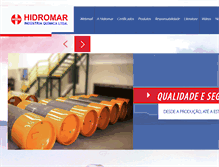 Tablet Screenshot of grupohidromar.com.br